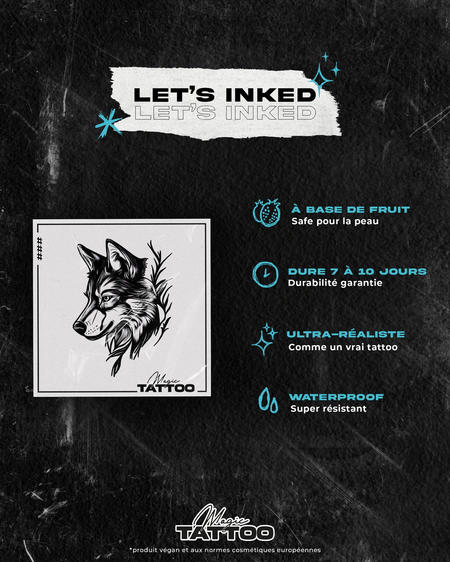 N°710 - Tête de loup