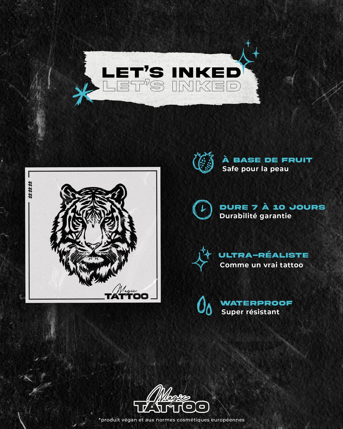 N°514 - Tête de tigre