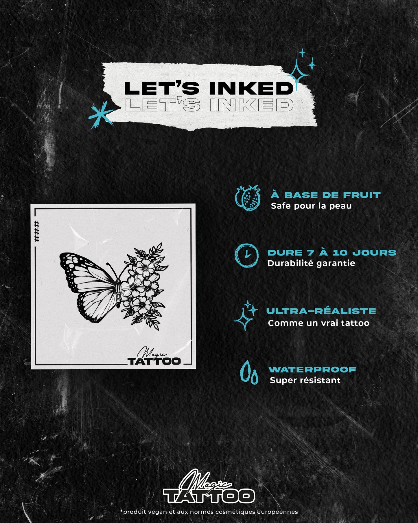 N°492 - Papillon floral