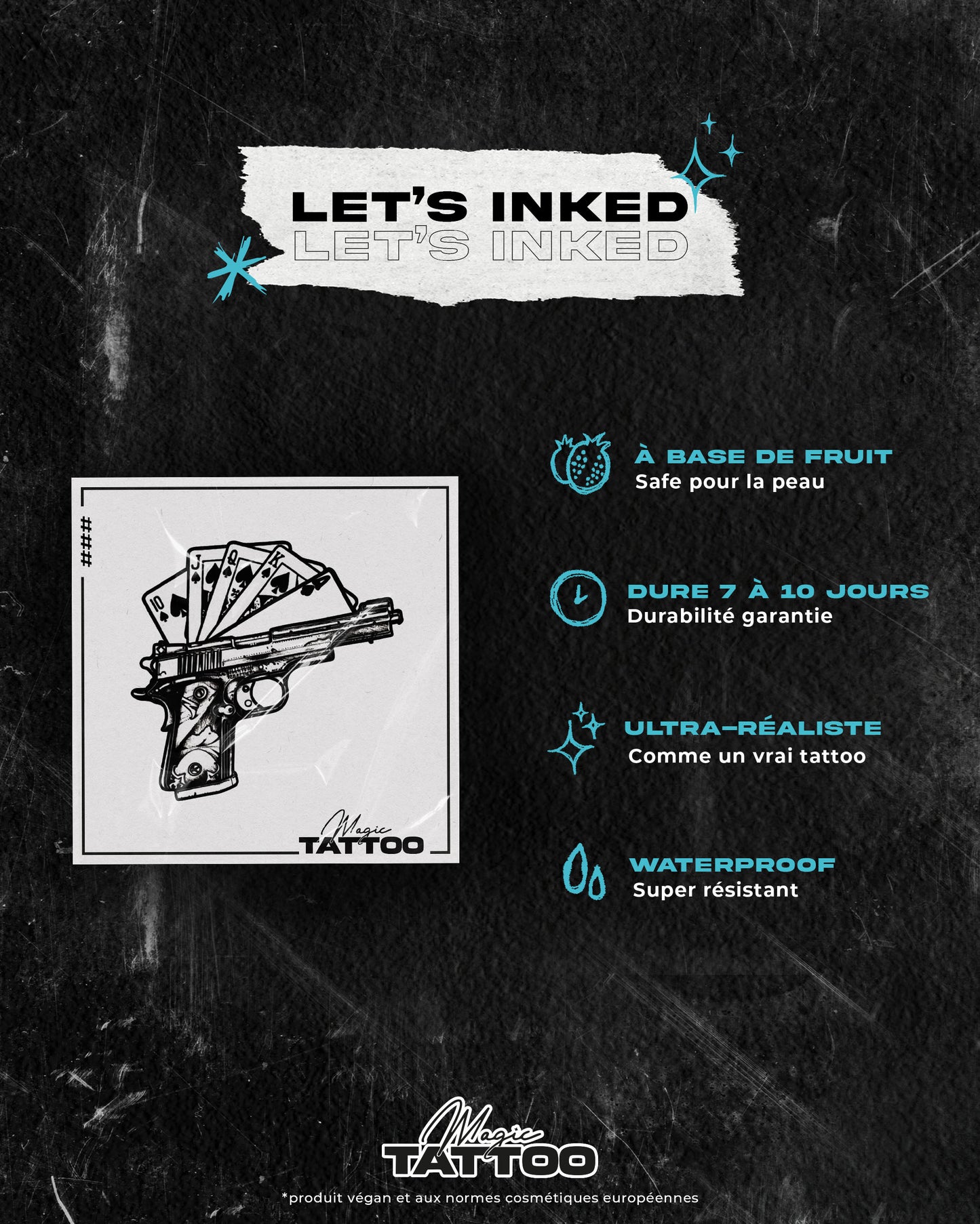 N°496 - Pistolet avec cartes