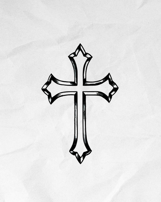 N°668 - Croix chrétienne