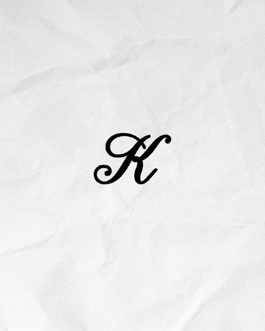 N°751 - Lettre K
