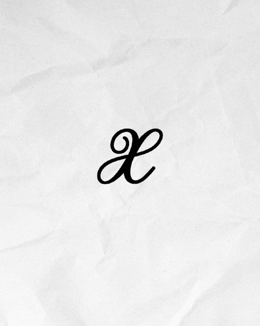 N°761 - Lettre X
