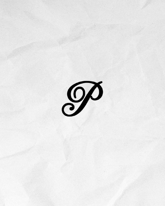 N°762 - Lettre P
