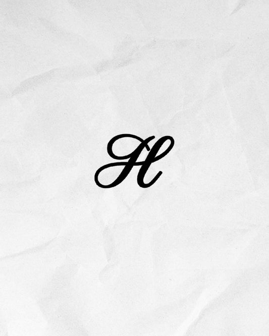 N°767 - Lettre H