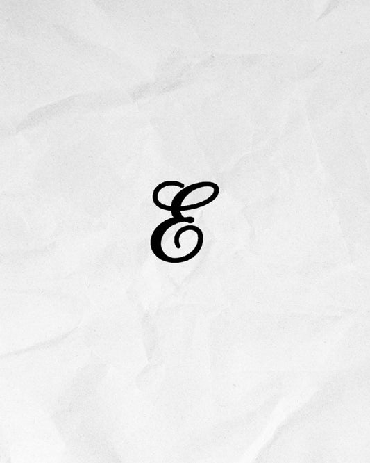 N°772 - Lettre E