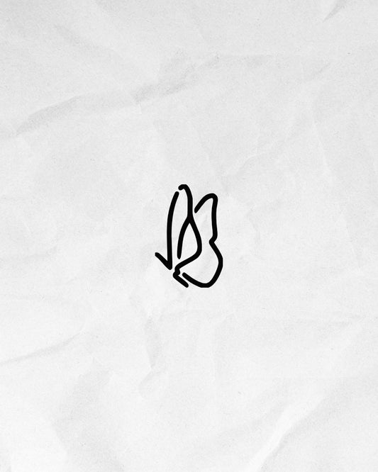 N°136 - Papillon minimaliste
