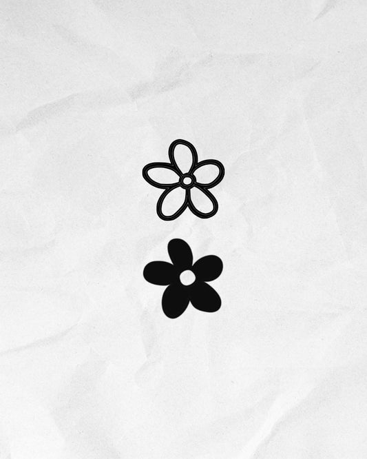 N°559-560 - Duo Fleurs minimalistes