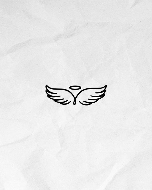 N°389 - Ailes d'ange minimaliste