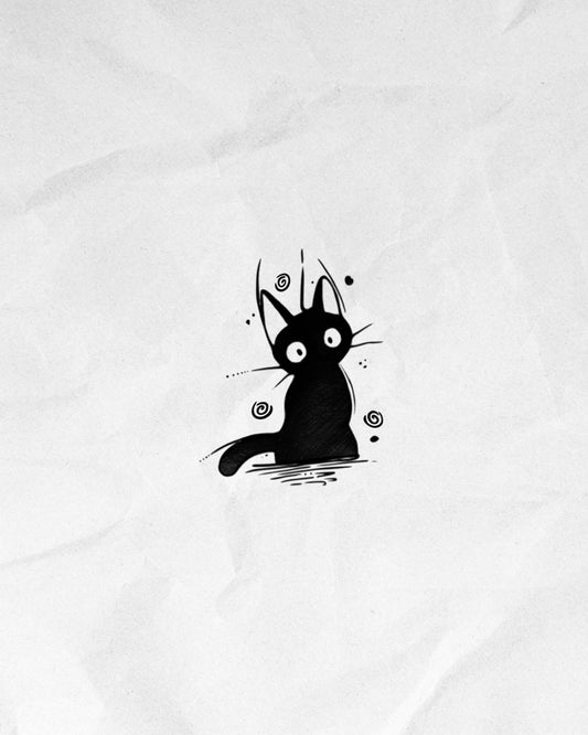 N°573 - Chat abstrait