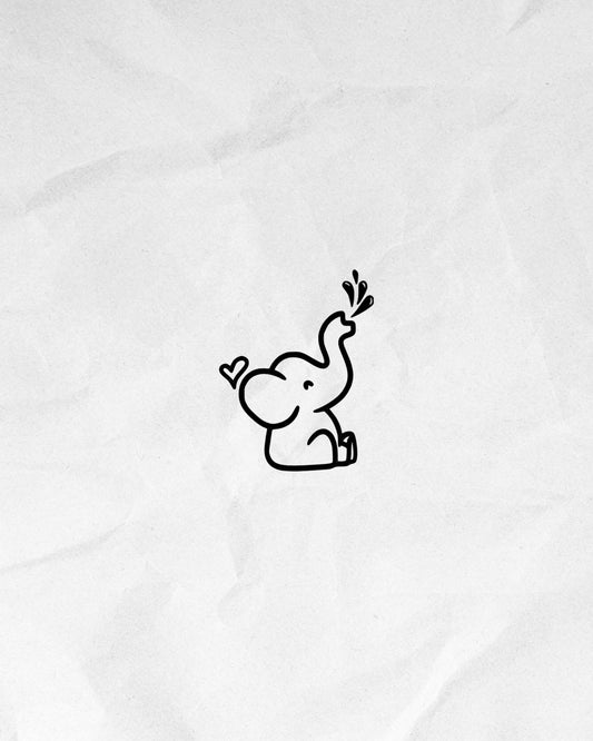 N°610 - Éléphant cute