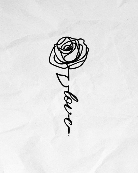 N°443 - Rose love