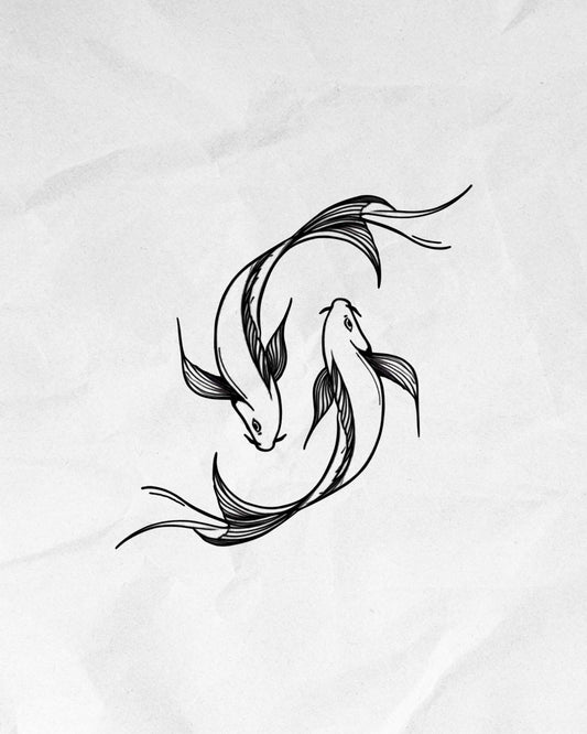 N°505 - Poissons koï
