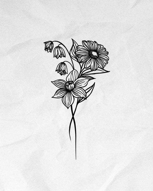 N°657 - Bouquet floral