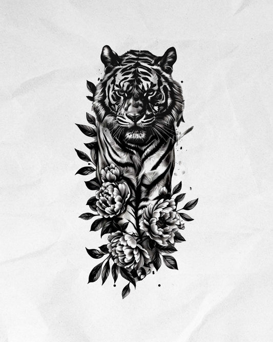 N°527 - Tigre floral