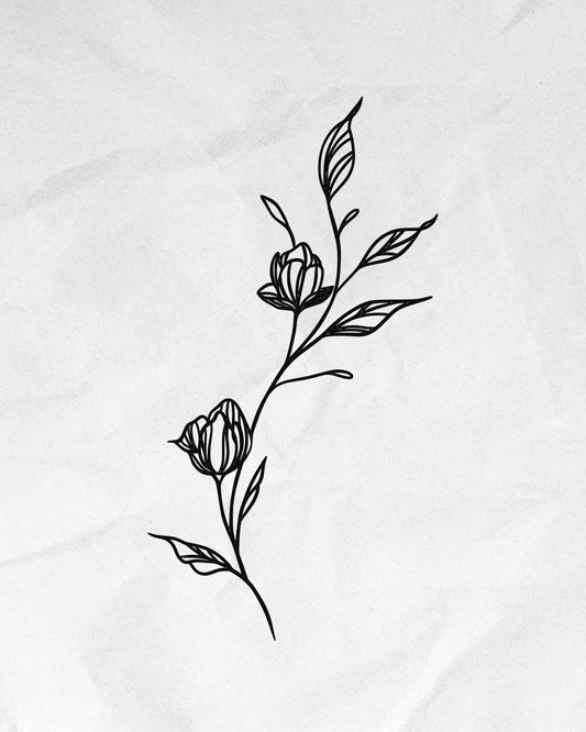 N°716 - Branche floral