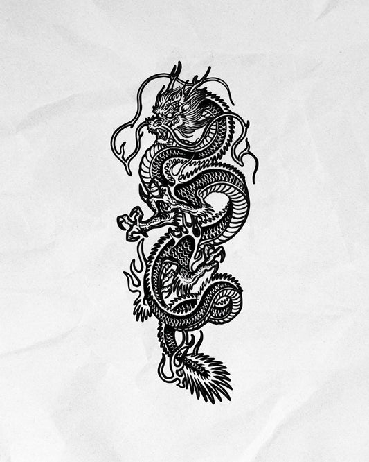 N°721 - Dragon asiatique