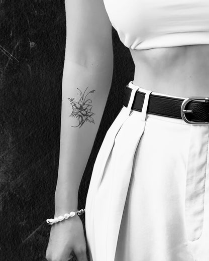 N°529 - Tatouage Fleurs de Lys