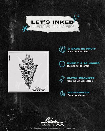 N°660 - Papillon floral