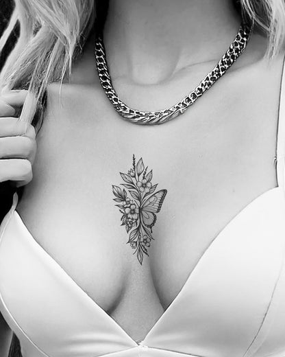 N°660 - Papillon floral