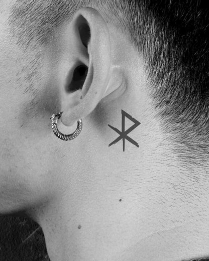 N°809 - Tatouage Rune Viking Amour