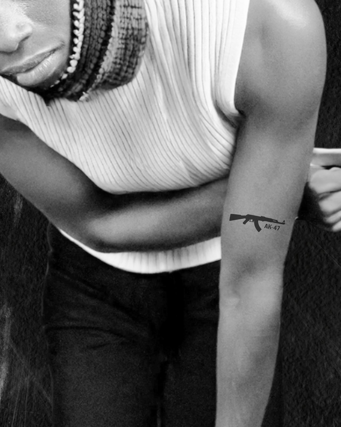 N°829 - Tatouage AK-47