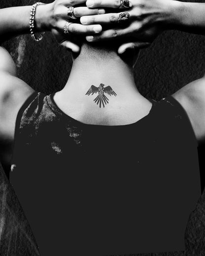 N°839 - Tatouage Aigle Tribal