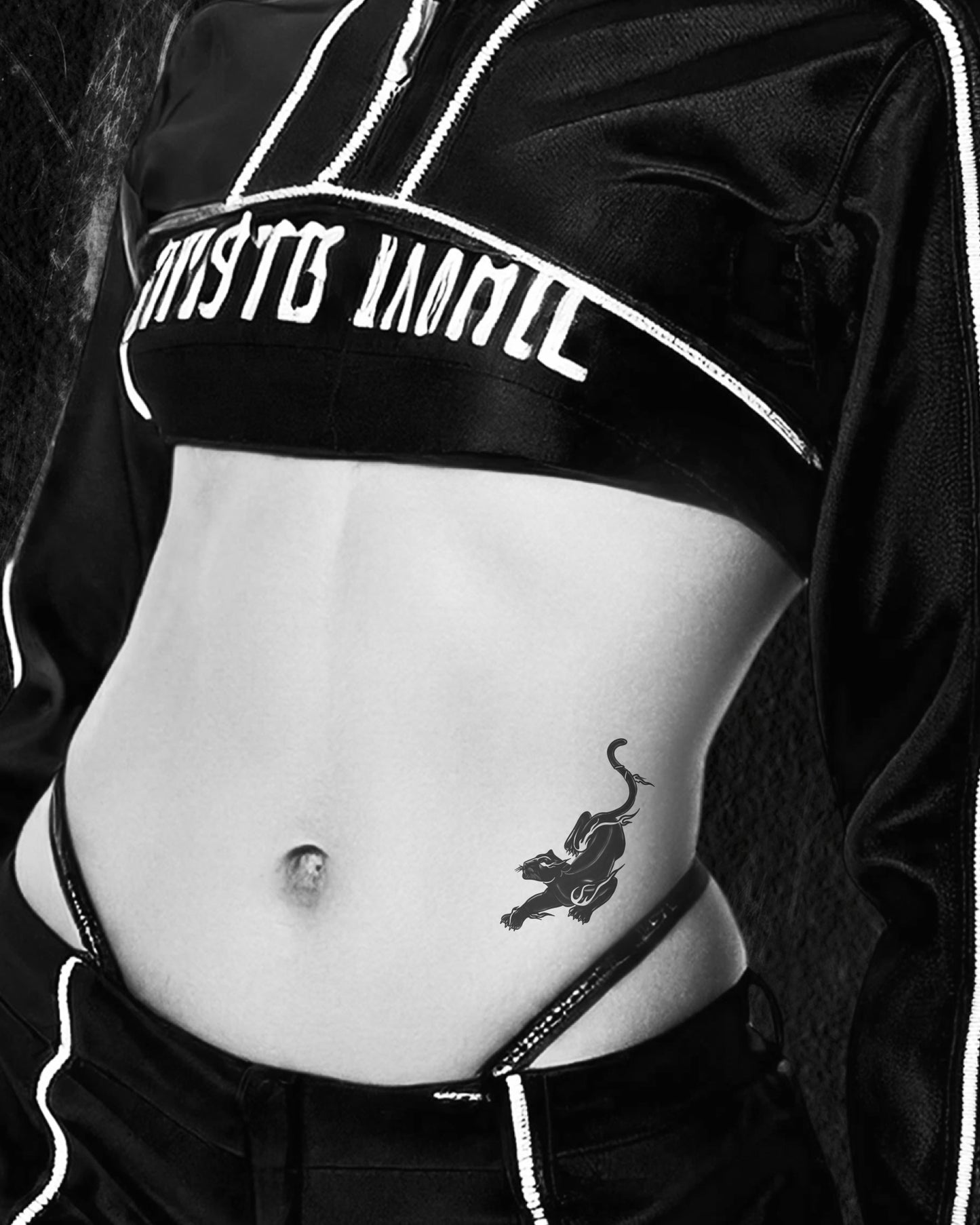 N°848 - Tatouage Panthère Noire