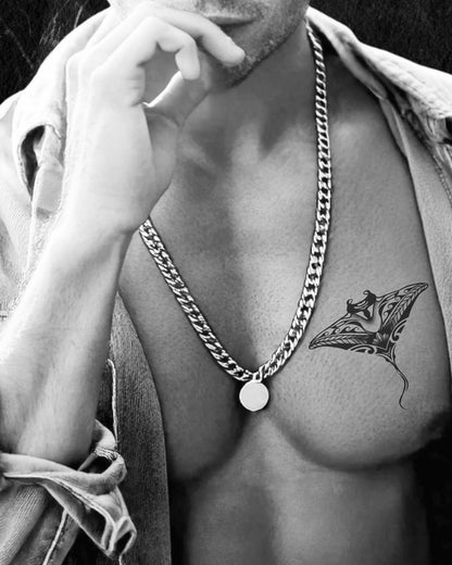 N°854 - Tatouage Raie Maori