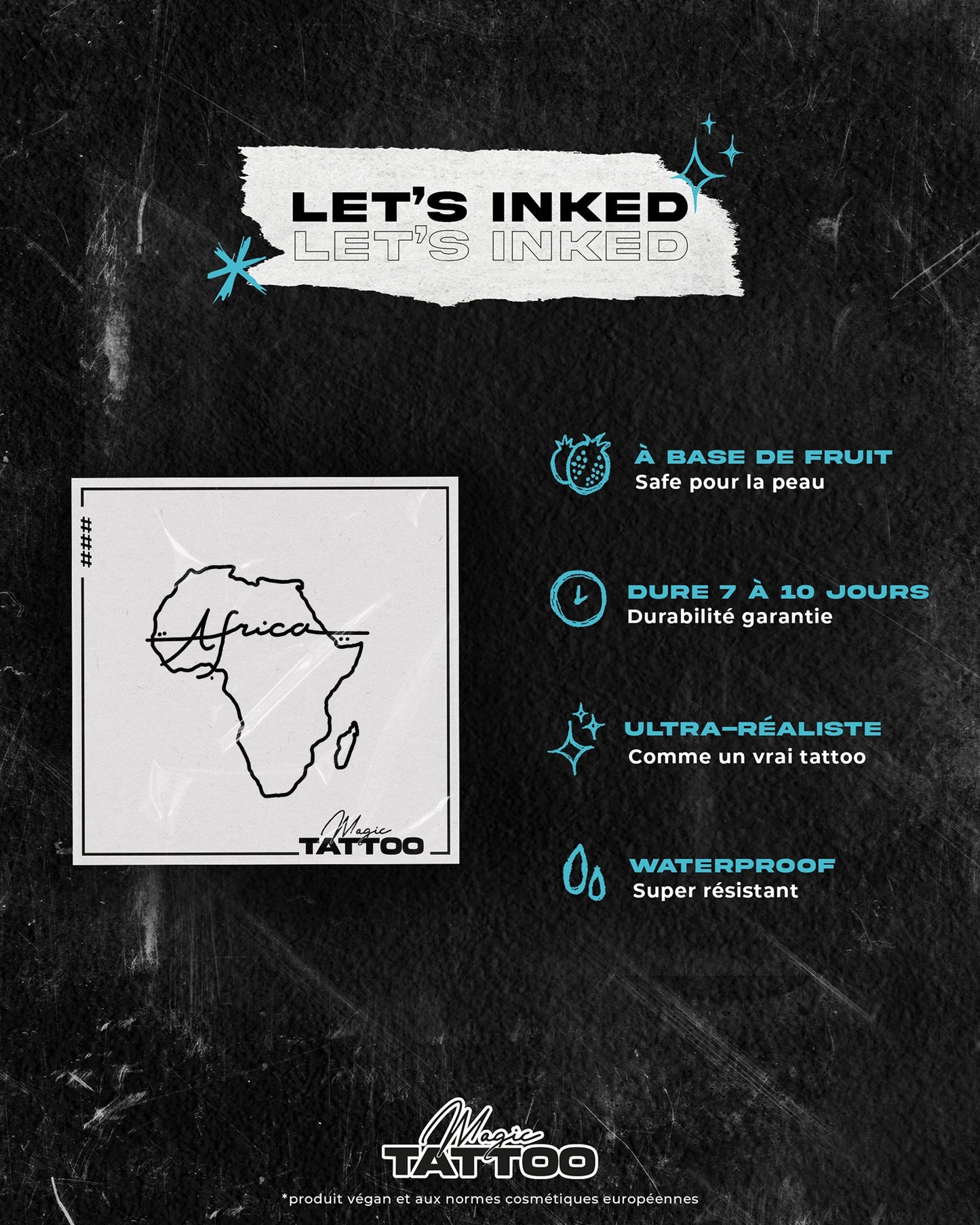 N°841 - Tatouage Afrique