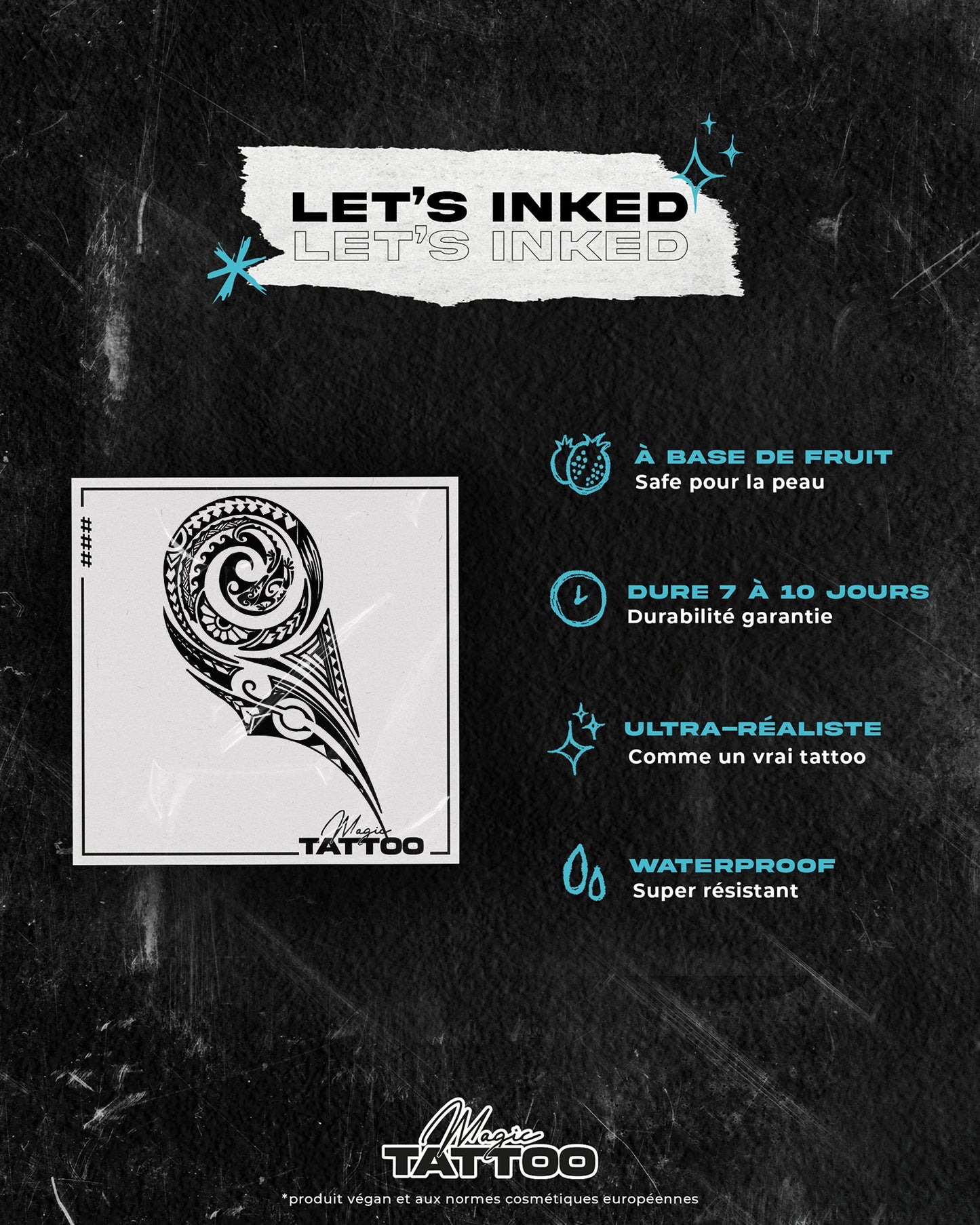 N°858 - Tatouage Tribal Maori