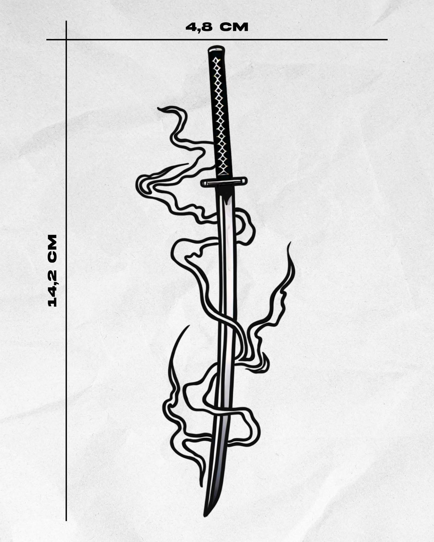 N°737 - Sabre enfumé