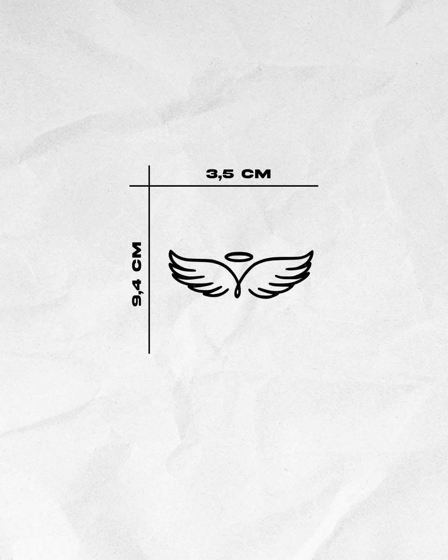 N°389 - Ailes d'ange minimaliste
