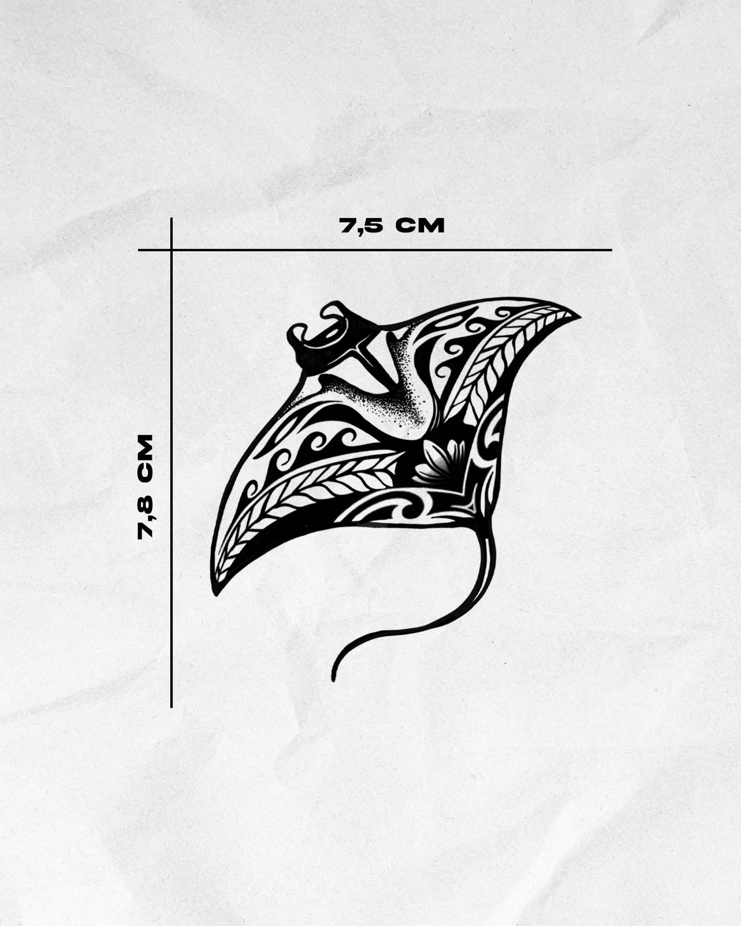 N°706 - Raie manta tribale