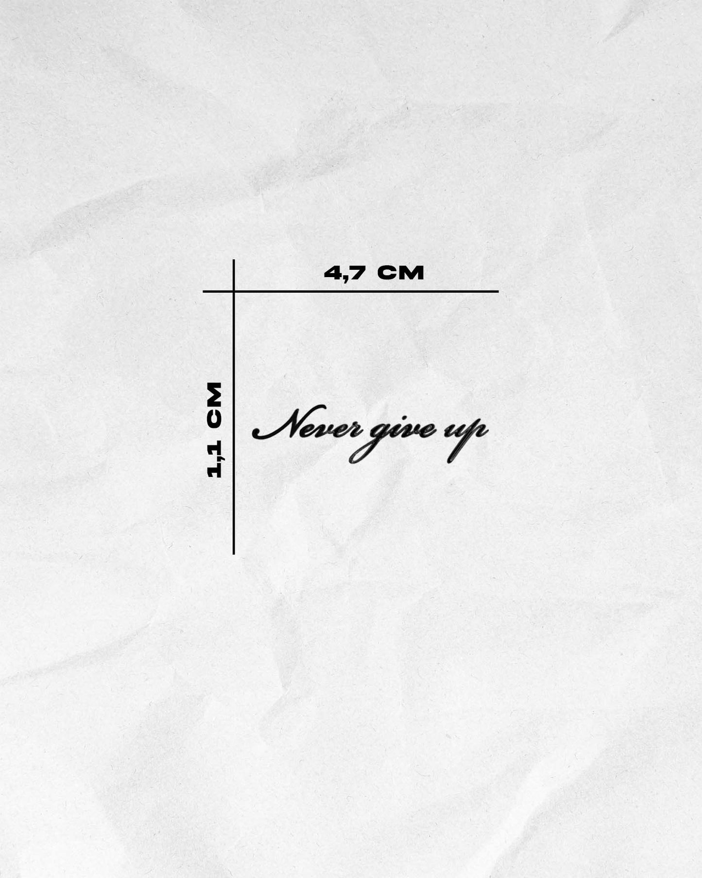 N°608 - Never give up