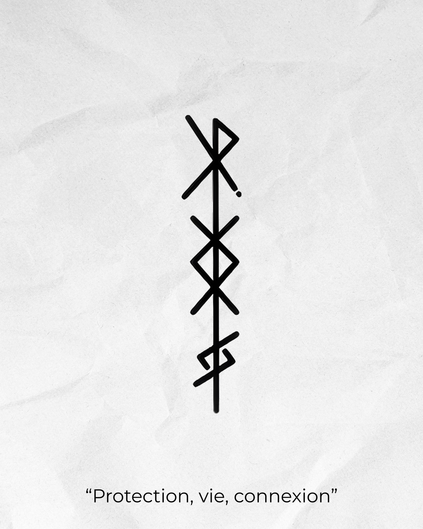 N°824 - Tatouage Rune Viking