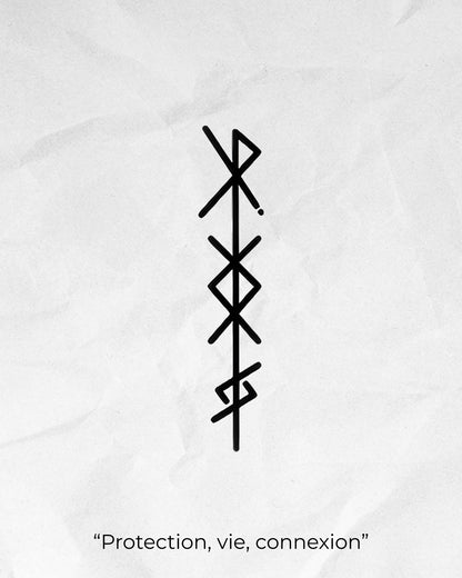 N°824 - Tatouage Rune Viking