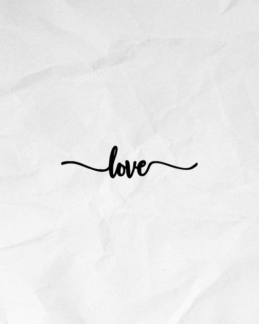 N°188 - Tatouage Love
