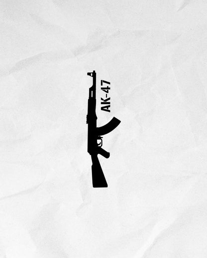 N°829 - Tatouage AK-47