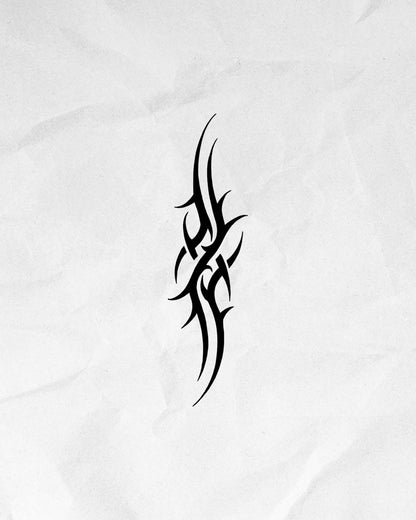 N°827 - Tatouage Tribal Abstrait
