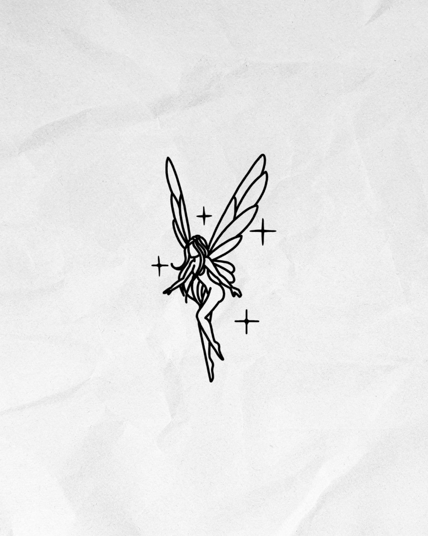 N°830 - Tatouage Fée