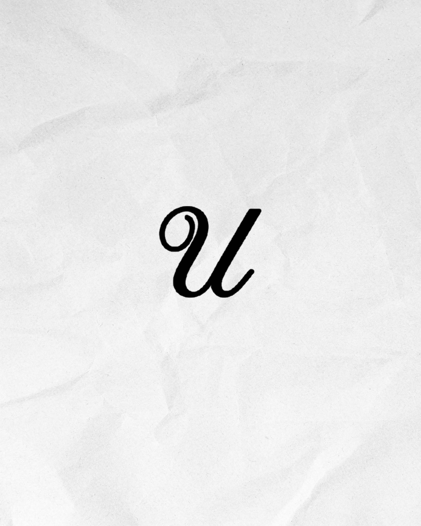 N°757 - Lettre U