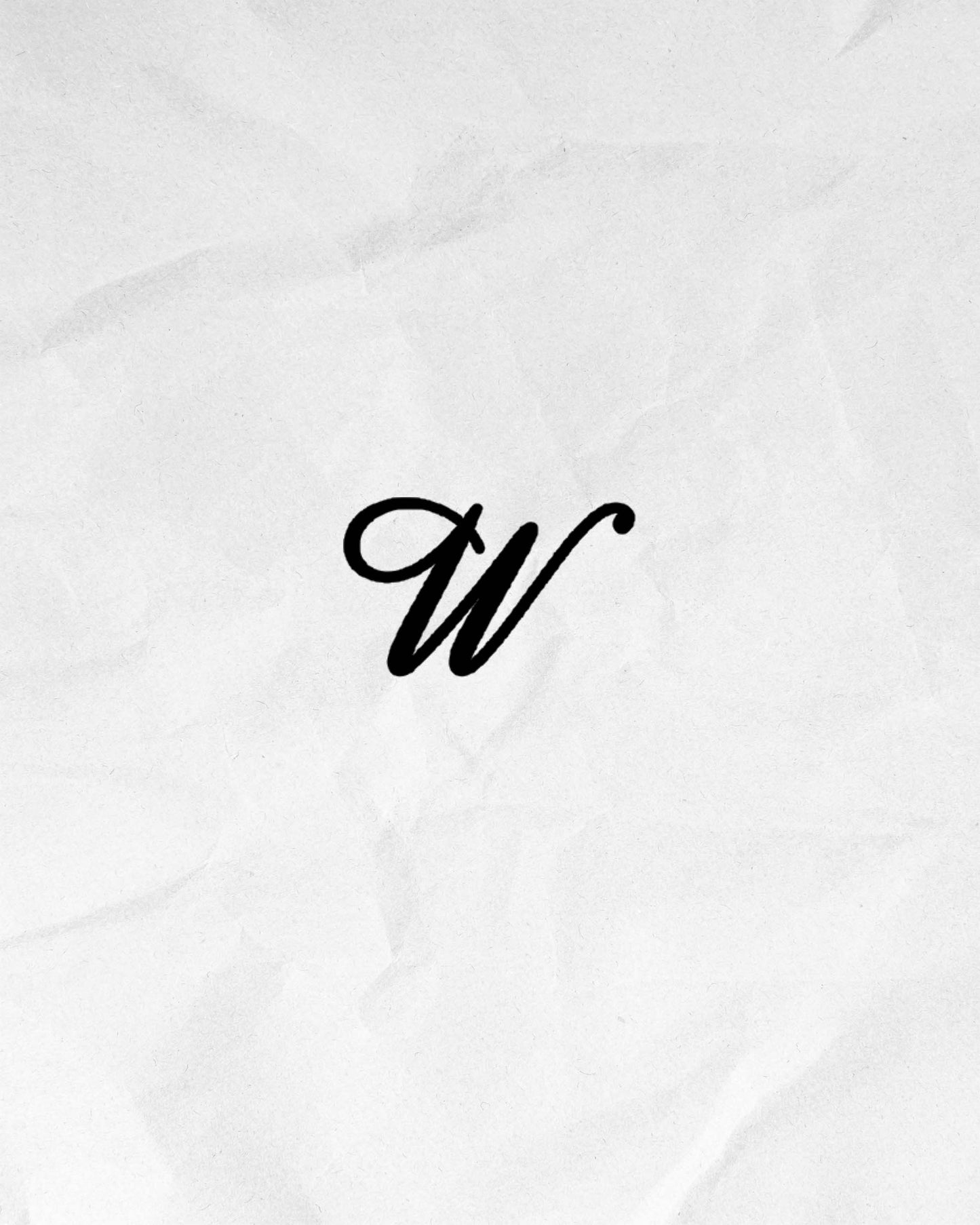 N°758 - Lettre W