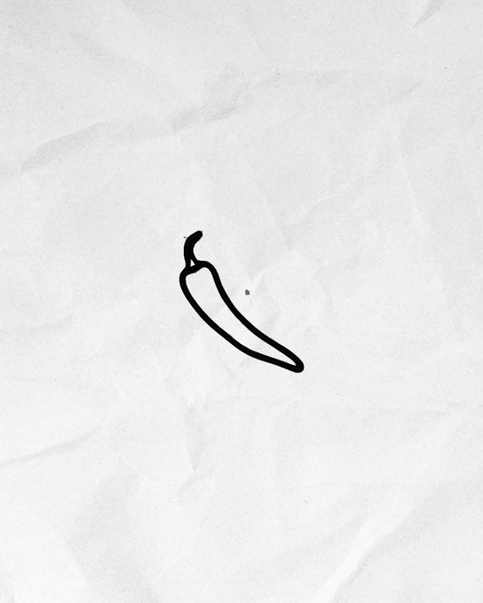 N°308 - Piment minimaliste