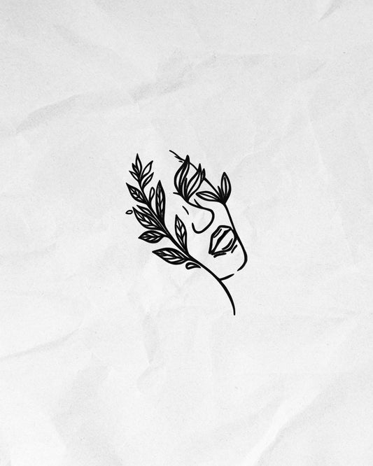 N°578 - Visage floral