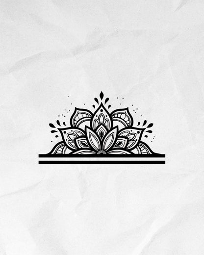N°708 - Lotus en mandala