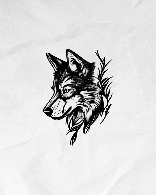 N°710 - Tête de loup