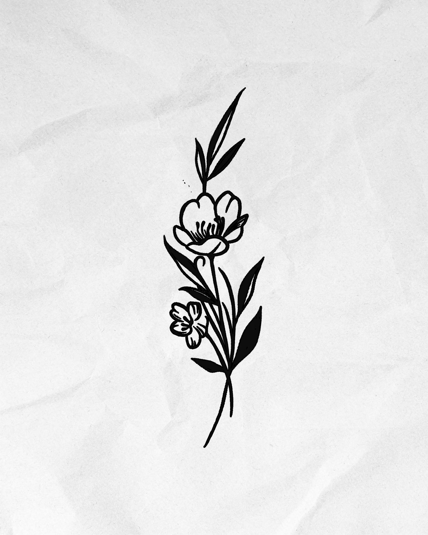 N°682 - Branche floral