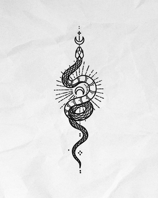 N°724 - Serpent ornemental