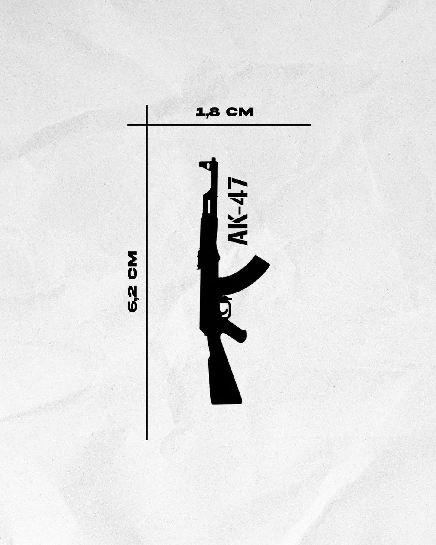 N°829 - Tatouage AK-47